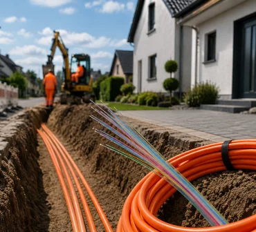 FTTH Glasfaserausbau – Glasfaser bis ins Haus