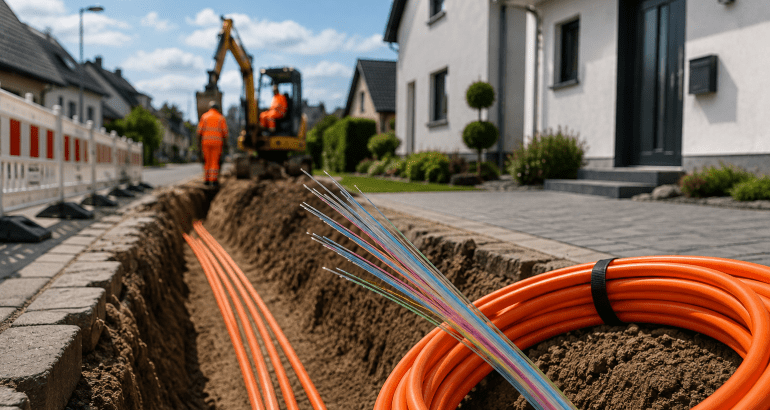 FTTH Glasfaserausbau – Glasfaser bis ins Haus